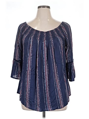 Braeve 3/4 Sleeve Blouse (view 1)
