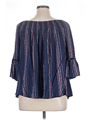 Braeve 3/4 Sleeve Blouse (view 2)