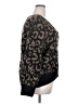 Aqua Animal Print Brown Pullover Sweater Size XXL - photo 4