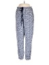 Lands' End Polka Dots Blue Casual Pants Size M (petite) - photo 1