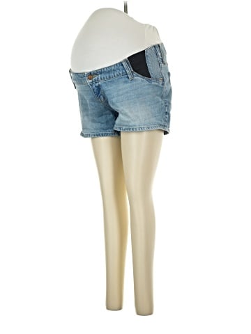 Isabel Maternity Denim Shorts (view 1)