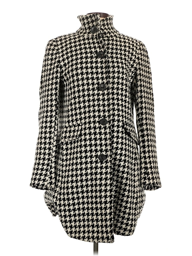 Pre-owned Calvin Klein Coat In Ivory