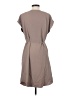 OAK + FORT 100% Polyester Solid Tan Casual Dress Size S - photo 2