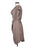 OAK + FORT 100% Polyester Solid Tan Casual Dress Size S - photo 5