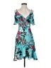 Marciano Tropical Teal Cocktail Dress Size S - photo 1