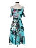Marciano Tropical Teal Cocktail Dress Size S - photo 2