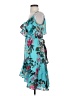 Marciano Tropical Teal Cocktail Dress Size S - photo 5
