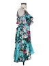 Marciano Tropical Teal Cocktail Dress Size S - photo 4