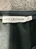 Avec Les Filles 100% Polyurethane Black 3/4 Sleeve Blouse Size XL - photo 7