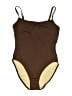 Tommy Bahama Solid Brown One Piece Swimsuit Size 12 - photo 1