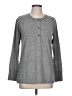 Current/Elliott Tweed Gray Long Sleeve Henley Size Lg (3) - photo 1