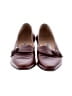 Bally 100% Leather Burgundy Flats Size 7 1/2 (narrow) - photo 2