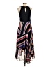 Roz & Ali Graphic Black Cocktail Dress Size 4 - photo 2