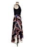 Roz & Ali Graphic Black Cocktail Dress Size 4 - photo 4