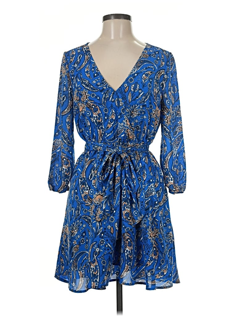 Pre-owned Jack By Bb Dakota Casual Dress In Blue