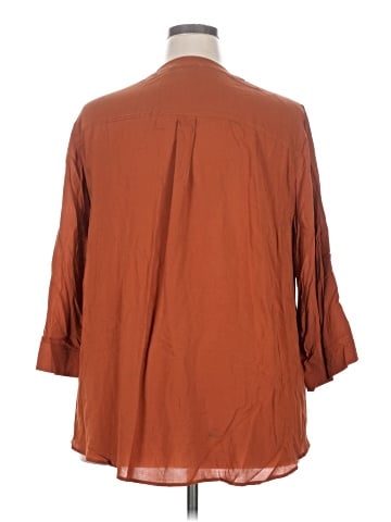 Philosophy Republic Clothing 3/4 Sleeve Blouse (view 2)