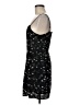 Crescent Floral Black Cocktail Dress Size M - photo 5