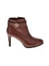 Tory Burch 100% Leather Brown Ankle Boots Size 8 1/2 - photo 1