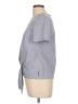 Dylan Gray Gray Short Sleeve Top Size L - photo 5