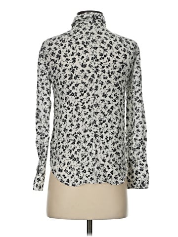 Club Monaco Long Sleeve Silk Top (view 2)