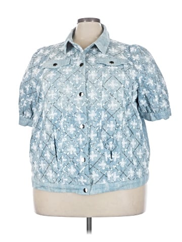 Love Short Sleeve Button-Down Shirt (view 1)