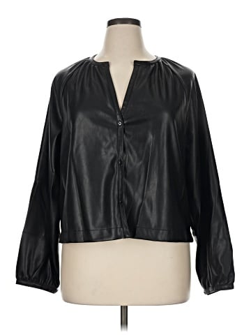 Avec Les Filles 3/4 Sleeve Blouse (view 1)