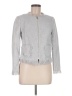 Rebecca Taylor 100% Polyester Houndstooth Gray Jacket Size 8 - photo 1