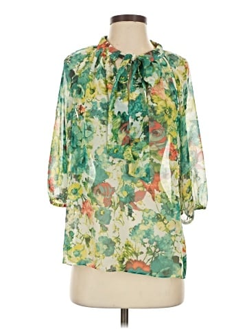 Pleione 3/4 Sleeve Blouse (view 1)