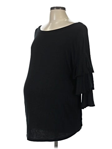Isabel Maternity 3/4 Sleeve T-Shirt (view 1)