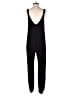 Eberjey Solid Black Jumpsuit Size M - photo 2
