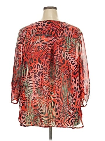 Roz & Ali 3/4 Sleeve T-Shirt (view 2)