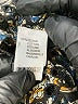 Antik Batik 100% Cotton Paisley Black Long Sleeve Blouse Size M - photo 5
