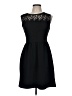 Soprano Solid Black Cocktail Dress Size M - photo 1