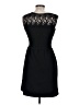 Soprano Solid Black Cocktail Dress Size M - photo 2