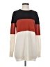 Equipment 100% Cashmere Color Block Red Cashmere Pullover Sweater Size S - photo 1