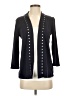Rafaella 100% Cotton Black Cardigan Size S - photo 1