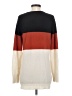 Equipment 100% Cashmere Color Block Red Cashmere Pullover Sweater Size S - photo 2