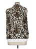 Chico's 100% Polyester Animal Print Ivory Faux Fur Vest Size XL (3) - photo 2