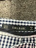 Zara Basic Checkered-gingham Green Shorts Size XS - photo 3