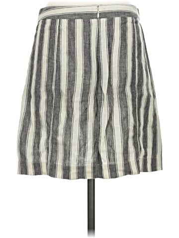 Madewell Striped Lace-Up Skirt (view 2)