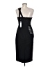 BCBGMAXAZRIA Solid Black Cocktail Dress Size 8 - photo 2