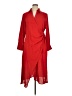 MNG 100% Polyester Red Casual Dress Size 14 - photo 1