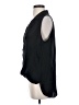 L'Agence Black Sleeveless Blouse Size S - photo 5