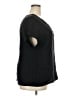Shein 100% Cotton Black Short Sleeve Blouse Size XXL - photo 4