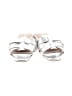 Chico's 100% Leather Silver Sandals Size 10 1/2 - photo 2