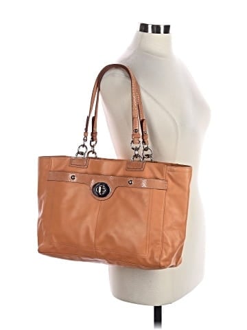 Coach Factory Leather Tote (view 2)