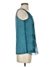 Curations 100% Polyester Teal Sleeveless Blouse Size S - photo 4