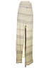 Roxy Stripes Ivory Casual Skirt Size S - photo 2