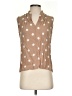 Elie Tahari 100% Viscose Tan Tank Top Size 2 - photo 1