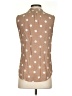Elie Tahari 100% Viscose Tan Tank Top Size 2 - photo 2